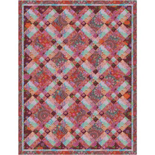 Interlace Quilt Kit Warm, Kaffe Fassett Cotton Lawn