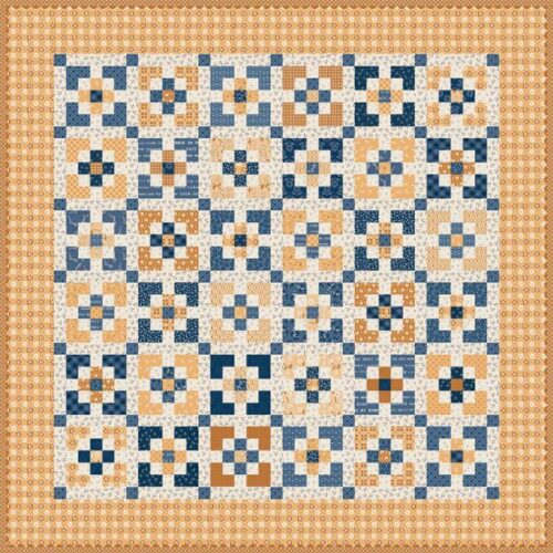 KT-18131 Charmed Table Topper Quilt Kit with Collectors Box by Lori Holt