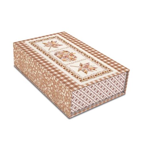 KT-18281 Harvest Table Runner Quilt Kit with Collectors Box by Modern Prairie, Riley Blake