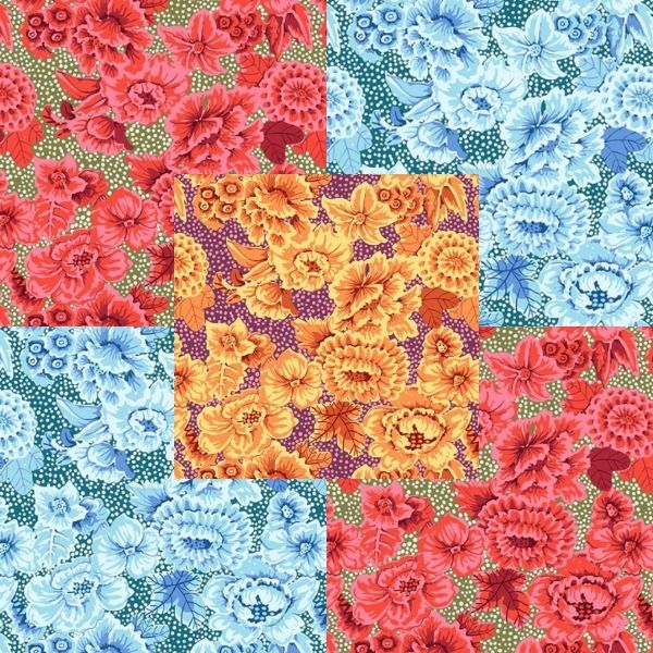 GP02 Floral with Dots