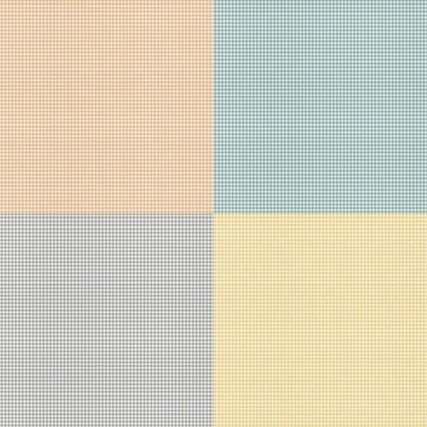 Little Ones Gingham Fat Quarter Pack (4 pieces) by Makower (Cut in House)