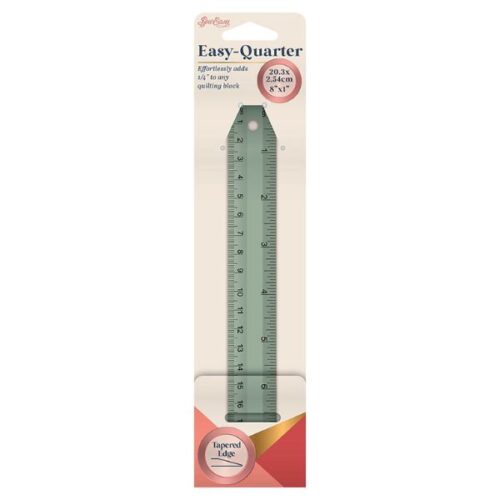 NL4210 Easy Quarter Ruler 8 x 1in Sew Easy