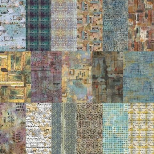 One Layer Away Fat Quarter Pack (17 pieces) by Seth Apter (Cut in House)