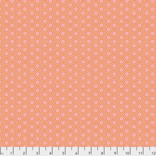 PWTP150.PEACHBLOSSOM Hexy True Colors Tula Pink
