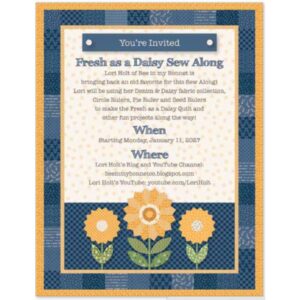 Fresh as a Daisy Sew Along