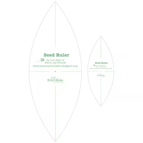 Seed Ruler Set By Lori Holt Of Bee In My Bonnet, 2pcs