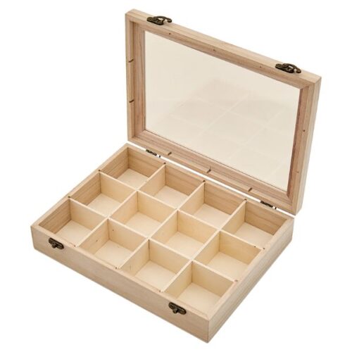 TN018 Wooden Floss Skein Storage Box