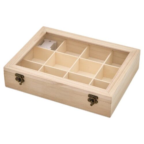 TN018 Wooden Floss Skein Storage Box