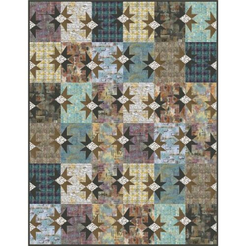 Westminster Way Quilt Kit, One Layer Away by Seth Apter