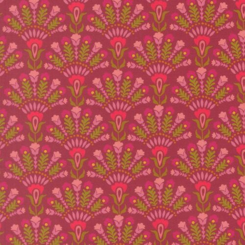 11983 20 Opaline Damask Rose Wine, Sitara by Crystal Manning