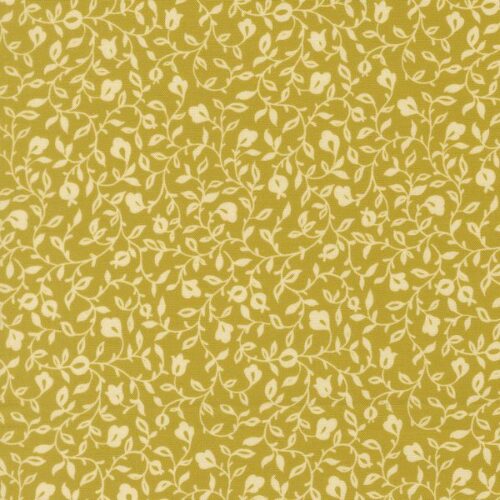 11985 18 Affinity Small Floral Vines Pesto, Sitara by Crystal Manning