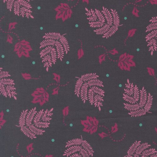 11986 12 Paisley Leaf Midnight, Sitara by Crystal Manning