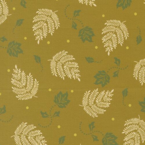 11986 17 Paisley Leaf Olive, Sitara by Crystal Manning