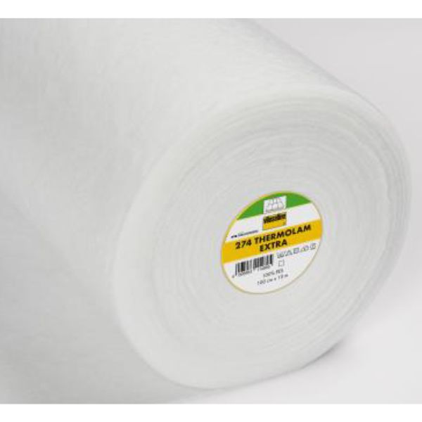 274 Thermolam Extra Vlieseline Heavy Loft Polyester Wadding (Heat Resistant)