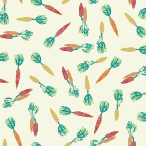 BG083 Carrots Orange, Vegetable Patch by Bluebellgray