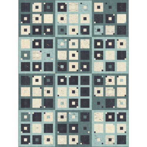 Boxed Up Quilt Kit, Data by Janet Clare