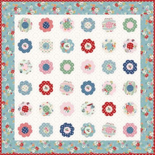 Charm Posies Quilt Kit, Cath Kidston Signature Collection