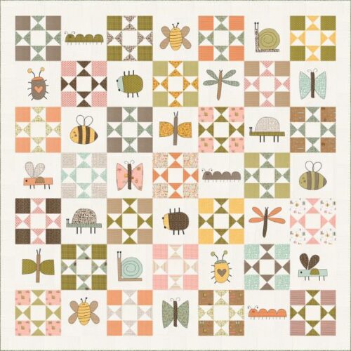 Kit 55730 Love Bug Quilt Kit, Bug Collector by Sweetwater