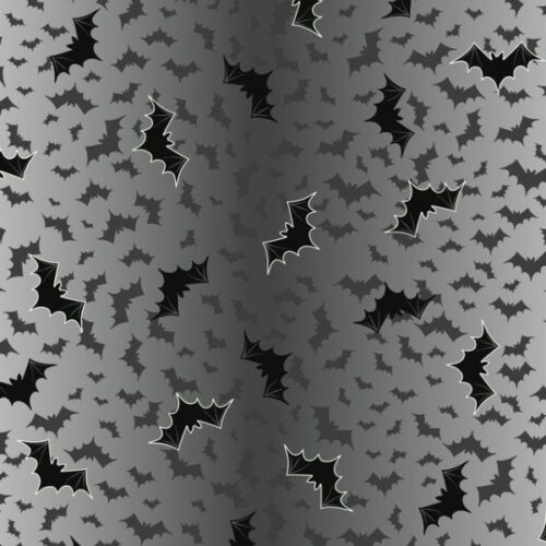 L10C Bat Ombre Grey to Black (glow in the dark), Transylvania Glow, Lewis & Irene