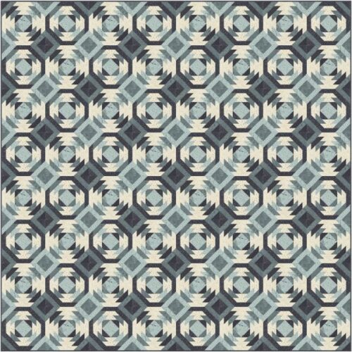 Prism Quilt Kit 66in, Data by Janet Clare