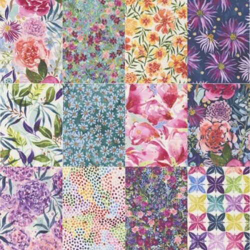 Soulstice Fat Quarter Pack (12 pieces) by Create Joy Project