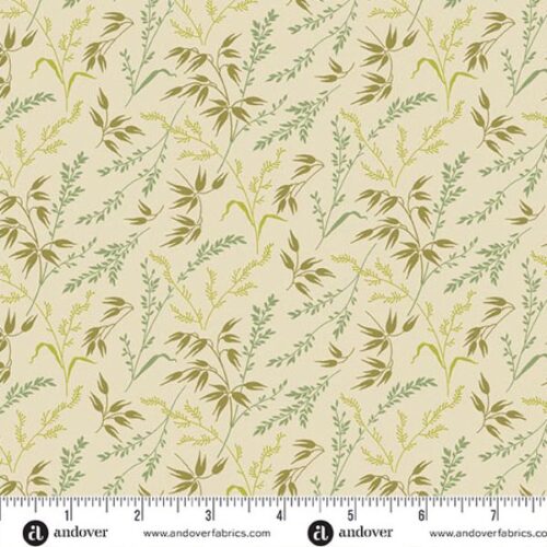 10537-L Rustic Branch Grass, Secret Stash Favourites Chestnut by Edyta Sitar