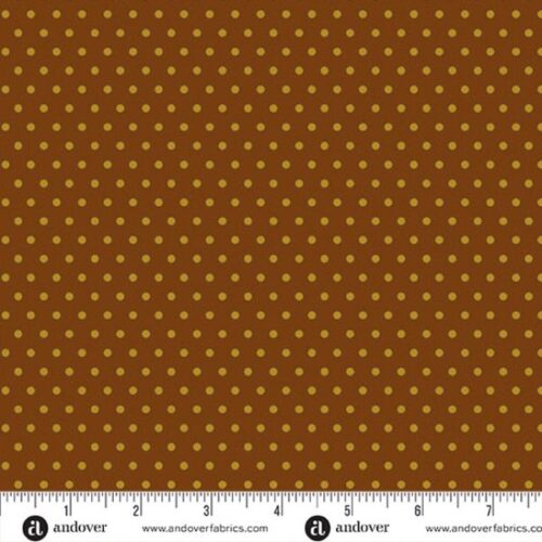 10538-N Pearls Earth, Secret Stash Favourites Chestnut by Edyta Sitar