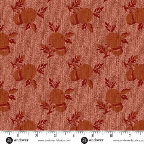 10554-O Crabapple Persimmon, Secret Stash Favourites Amber by Edyta Sitar