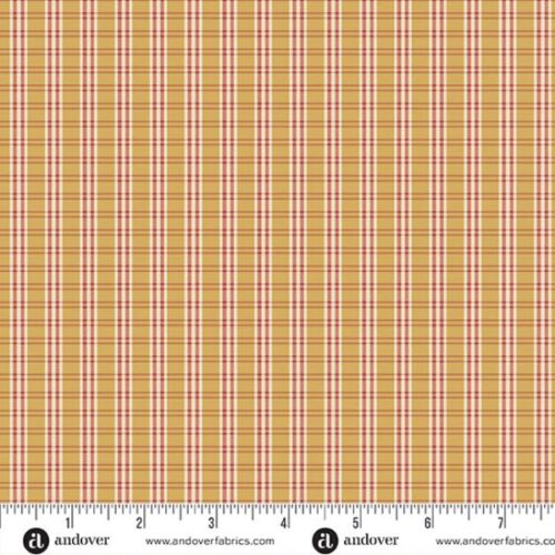 10555-Y Check Honeycomb, Secret Stash Favourites Amber by Edyta Sitar