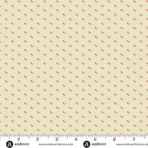 10562-L Tiny Tulips Alabaster, Secret Stash Favourites Amber by Edyta Sitar