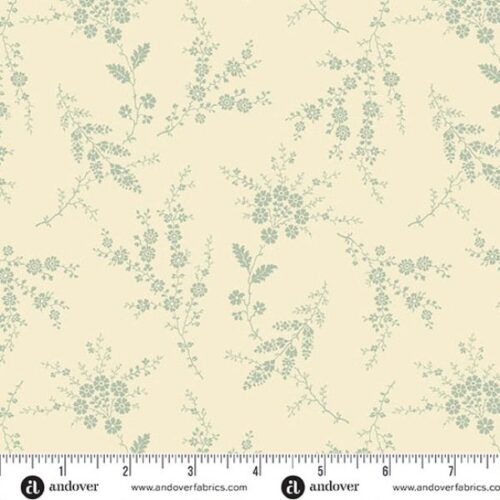 10566-L Spruce Sage, Secret Stash Blue Willow by Edyta Sitar