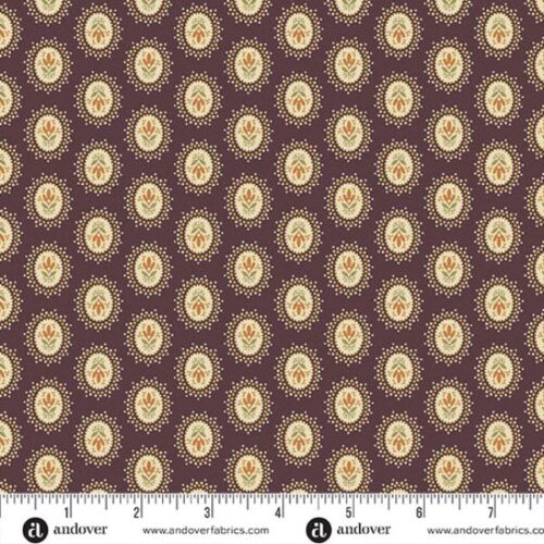 10567-P Medallion Aubergine, Secret Stash Favourites Amber by Edyta Sitar