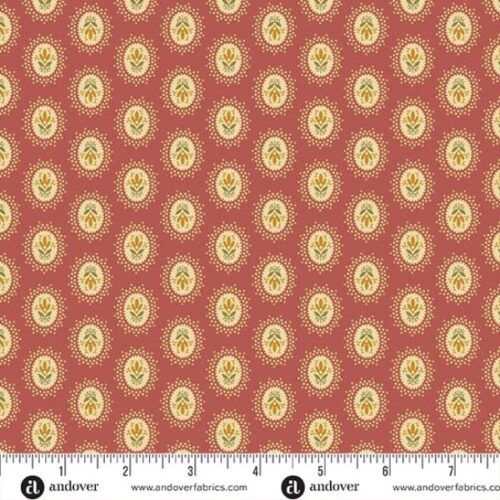 10567-R Medallion Redwood, Secret Stash Favourites Amber by Edyta Sitar