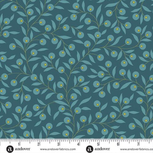 10582-B Thimble Dusk, Secret Stash Blue Willow by Edyta Sitar