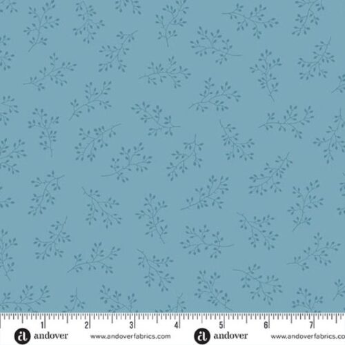 10585-B Windswept Cadet, Secret Stash Blue Willow by Edyta Sitar