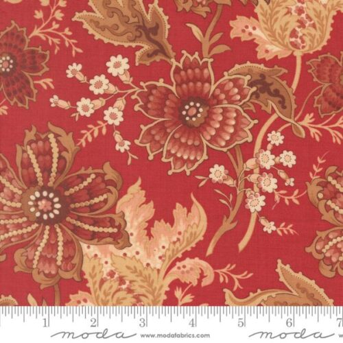 36150 11 Primvere Florals Rouge, Le Jardin Rouge by French General
