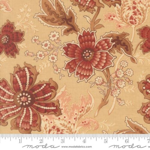 36150 15 Primvere Florals Oyster, Le Jardin Rouge by French General