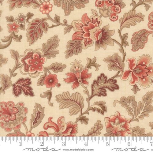 36152 16 Tournesal Florals Pearl, Le Jardin Rouge by French General