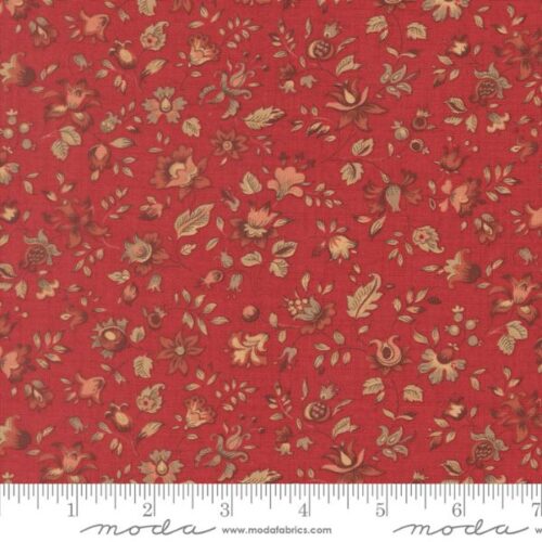 36154 11 Clemenceau Florals Rouge, Le Jardin Rouge by French General