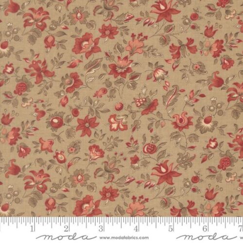36154 13 Clemenceau Florals Roche, Le Jardin Rouge by French General