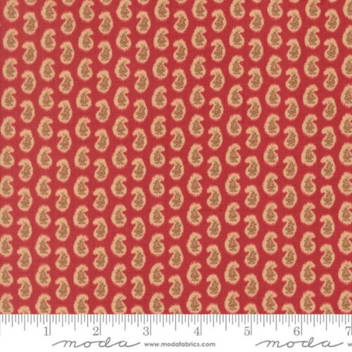 36157 11 Campanule Paisley Rouge, Le Jardin Rouge by French General