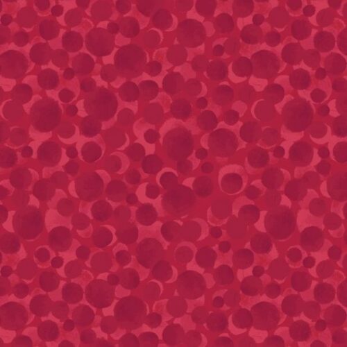 BBF08 Cosy Red Bumbleberries Flannel, Country Comforts Flannel by Lewis & Irene