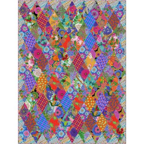 Glow Up Quilt Kit Blue, Kaffe Fassett Collective Autumn 2026