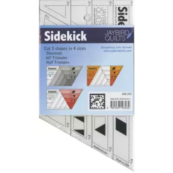 JBQ202 Sidekick Ruler by Jaybird Quilts