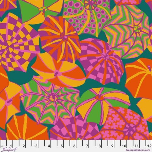 PWBM104.Red English Summer, Brandon Mably for Kaffe Fassett Collective