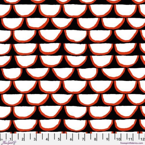 PWBM107.Black Segments, Brandon Mably for Kaffe Fassett Collective