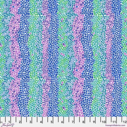 PWBM110.Ice SM Pebble Mosaic, Bits and Bobs by Brandon Mably for Kaffe Fassett Collective