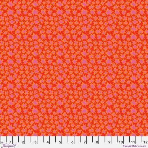 PWBM115.Red Bang, Bits and Bobs by Brandon Mably for Kaffe Fassett Collective