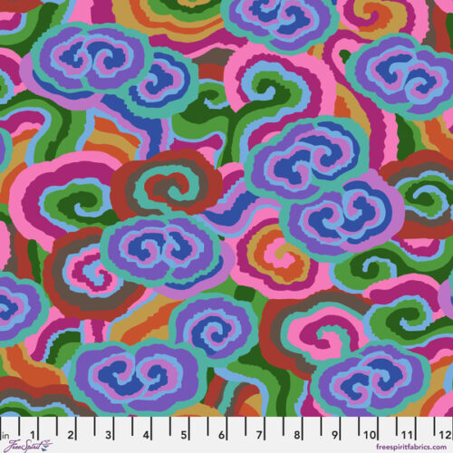 PWPJ138.Deep Cloud Scrolls, Philip Jacobs for Kaffe Fassett Collective