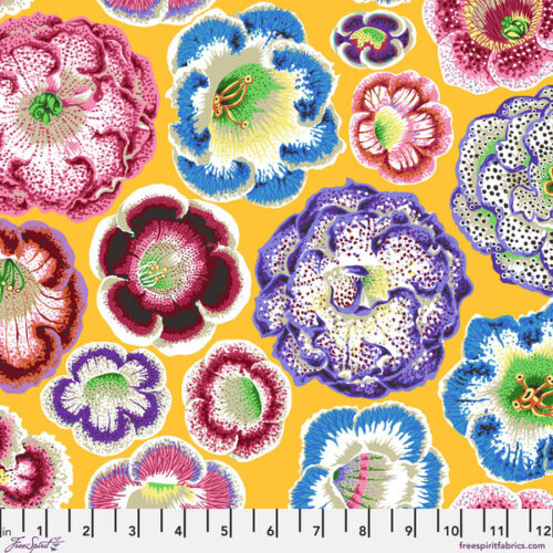 PWPJ140.Yellow Helen, Philip Jacobs for Kaffe Fassett Collective
